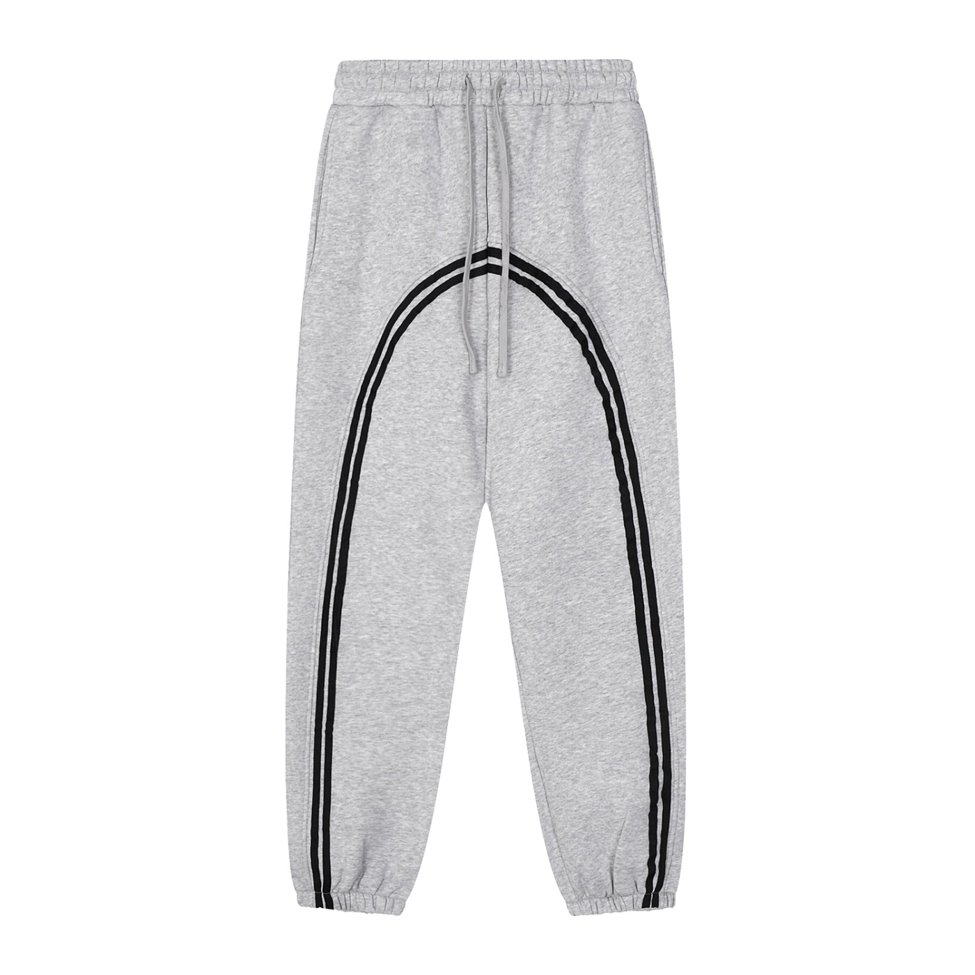 Faded Striped Sweatpants